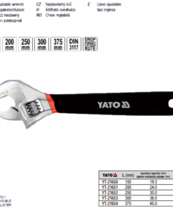 Mỏ lết hệ mét Yato YT-21653